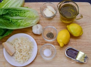 Соус для салата "Цезарь" с майонезом